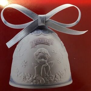 Lladro 2000 Christmas Bell, New in Box